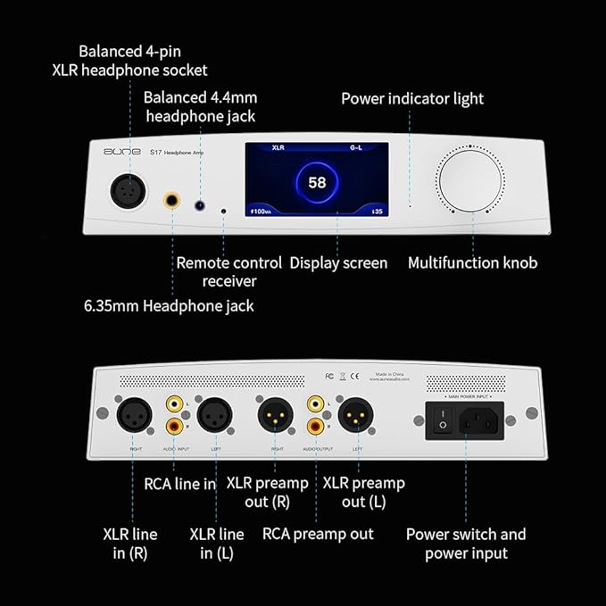 Aune S17 Pro Headphone Amp