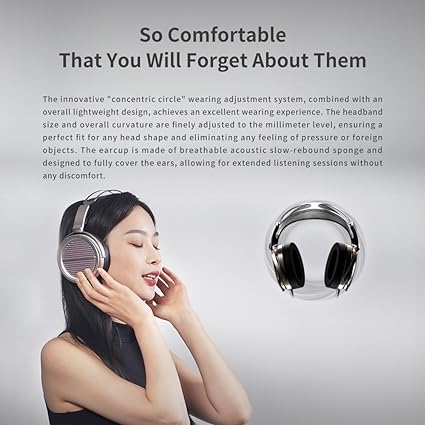 Aune AR5000 Open-Back Headphone w/ headphone stand (Call/Email For Availability)