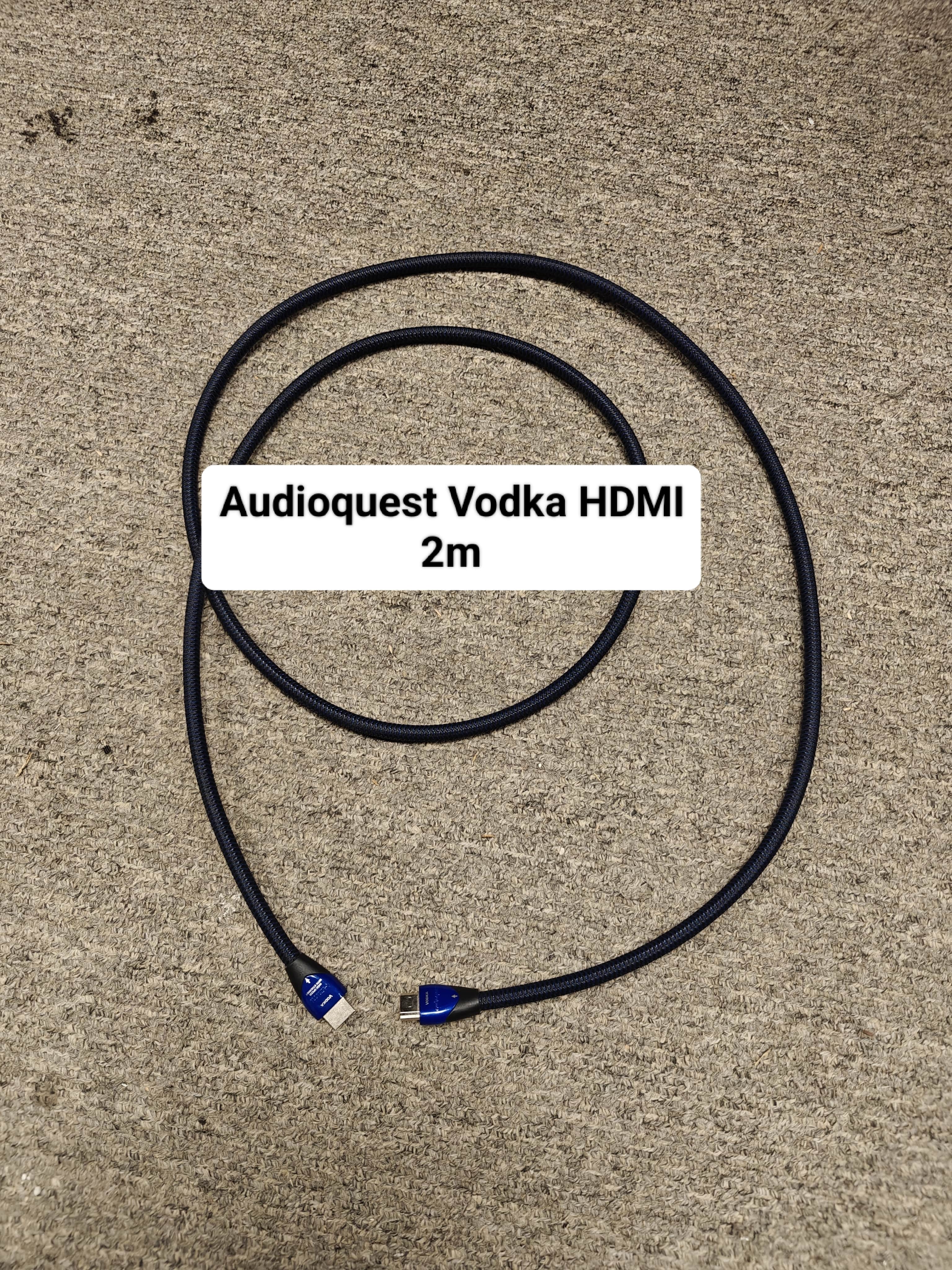 Audioquest Vodka HDMI cable (Pre-Owned) 2m