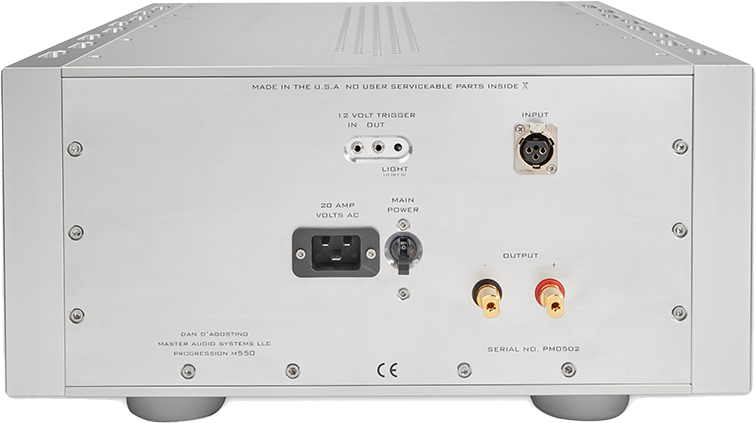 Dan D'Agostino Progression M550 Monoaural Amplifier (Sold As A Pair)