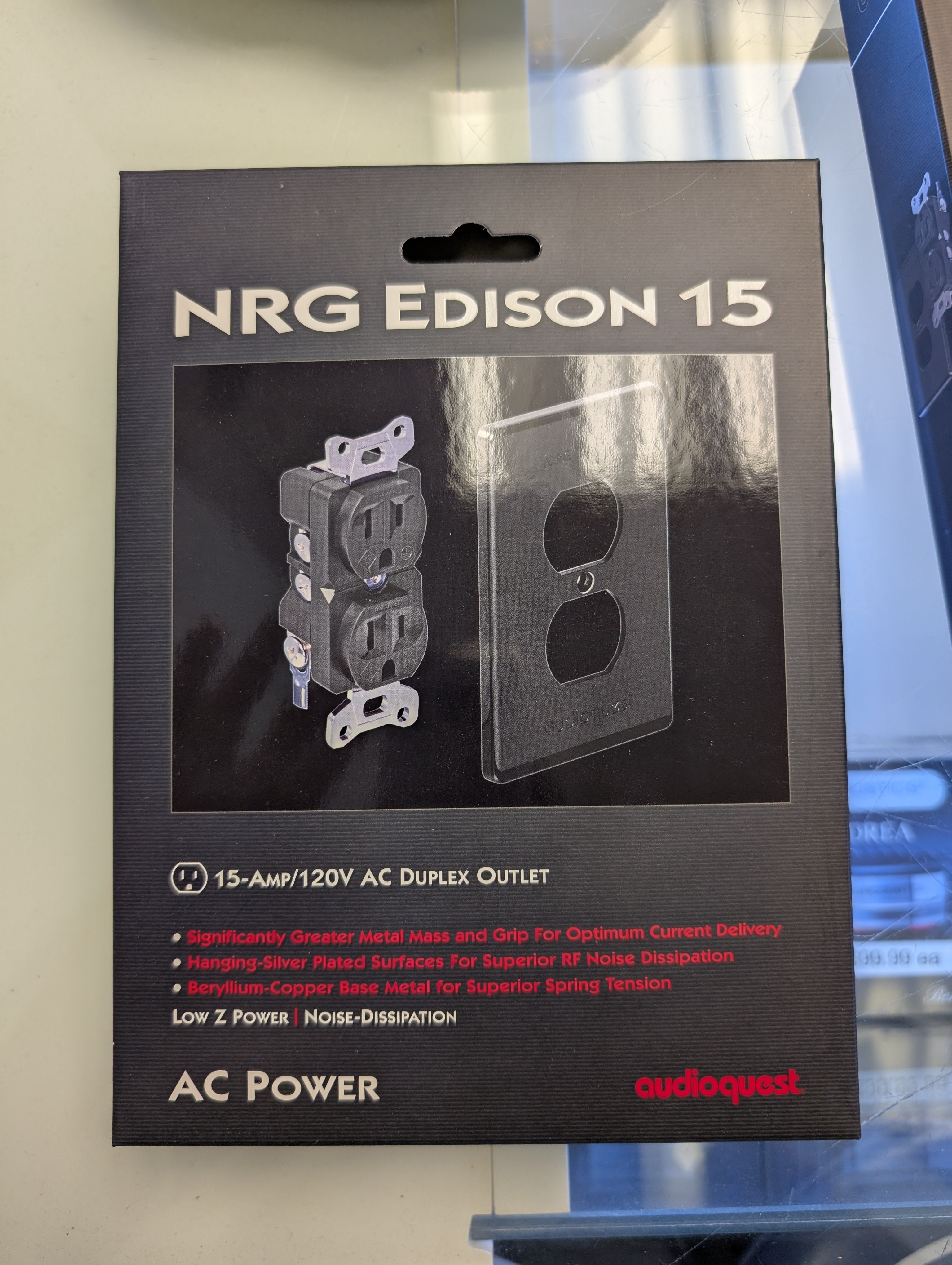 Audioquest NRG Edison 15 Power Outlet (NEW)