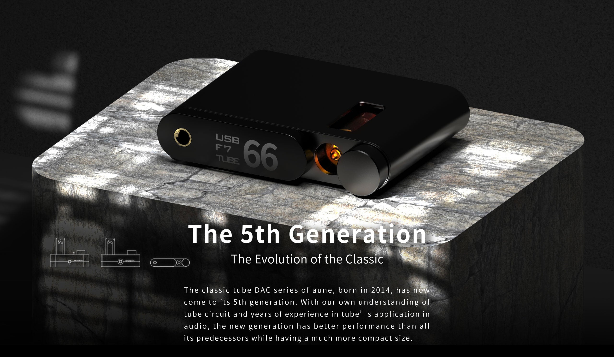 Aune Flamingo Tube DAC / Headphone Amp