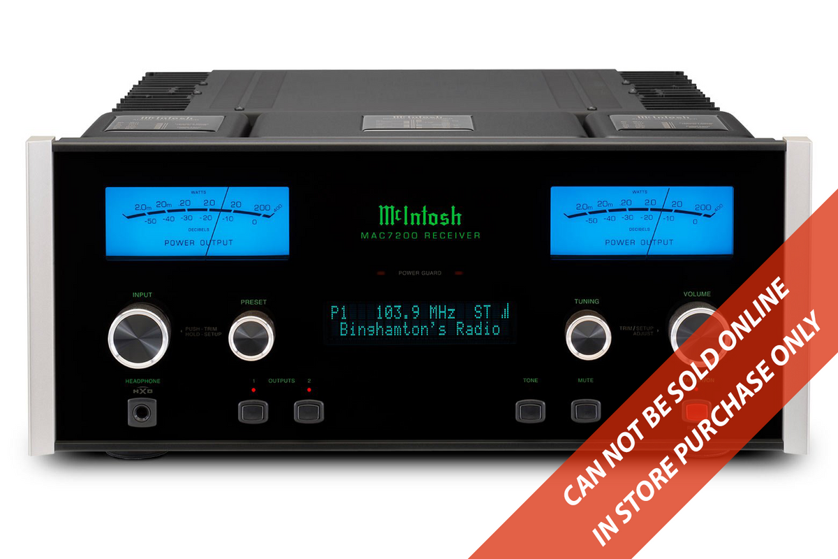 McIntosh MAC7200 Stereo Receiver | Audio Excellence Canada